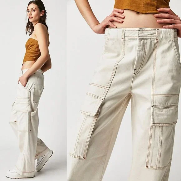 NWT New Free People Judd Carpenter Jeans Size 26 - Picture 2 of 11